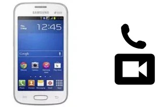 Passez des appels vidéo avec un Samsung Galaxy Star Pro S7260