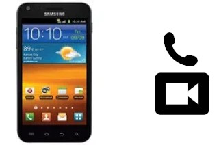 Passez des appels vidéo avec un Samsung Galaxy S II Epic 4G Touch