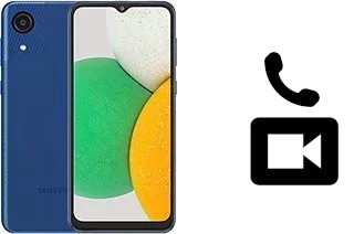 Passez des appels vidéo avec un Samsung Galaxy A03 Core