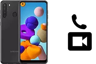 Passez des appels vidéo avec un Samsung Galaxy A21