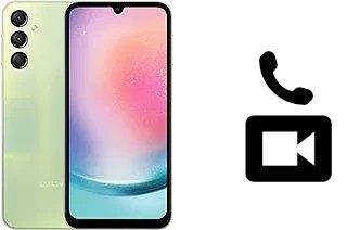 Passez des appels vidéo avec un Samsung Galaxy A24 4G