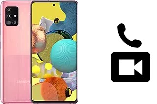 Passez des appels vidéo avec un Samsung Galaxy A51 5G