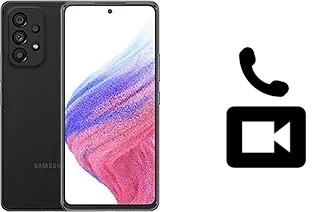 Passez des appels vidéo avec un Samsung Galaxy A53 5G