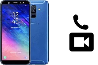 Passez des appels vidéo avec un Samsung Galaxy A6+ (2018)