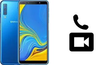 Passez des appels vidéo avec un Samsung Galaxy A7 (2018)