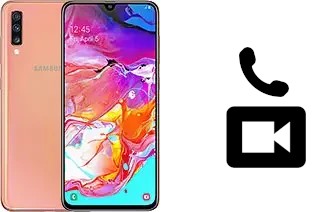 Passez des appels vidéo avec un Samsung Galaxy A70