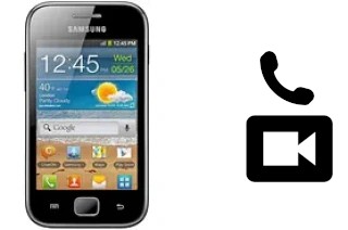 Passez des appels vidéo avec un Samsung Galaxy Ace Advance S6800