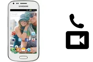 Passez des appels vidéo avec un Samsung Galaxy Ace II X S7560M