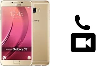 Passez des appels vidéo avec un Samsung Galaxy C7