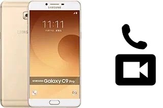 Passez des appels vidéo avec un Samsung Galaxy C9 Pro