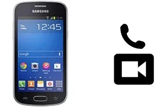 Passez des appels vidéo avec un Samsung Galaxy Fresh S7390