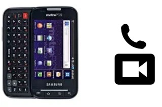 Passez des appels vidéo avec un Samsung R910 Galaxy Indulge