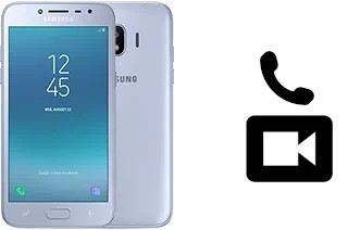 Passez des appels vidéo avec un Samsung Galaxy J2 Pro (2018)