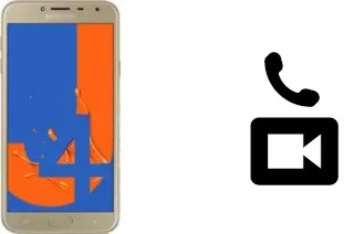 Passez des appels vidéo avec un Samsung Galaxy J4 (2018)