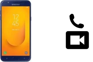 Passez des appels vidéo avec un Samsung Galaxy J7 Duo (2018)