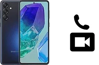 Passez des appels vidéo avec un Samsung Galaxy M55