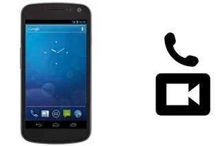 Passez des appels vidéo avec un Samsung Galaxy Nexus i515