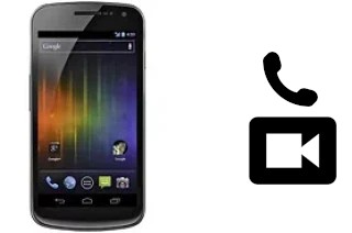 Passez des appels vidéo avec un Samsung Galaxy Nexus I9250