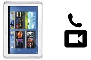 Passez des appels vidéo avec un Samsung Galaxy Note 10.1 N8000