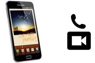 Passez des appels vidéo avec un Samsung Galaxy Note N7000