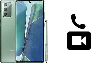 Passez des appels vidéo avec un Samsung Galaxy Note20