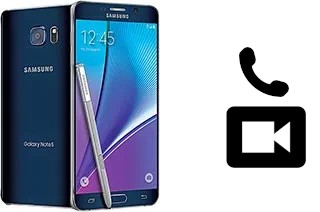 Passez des appels vidéo avec un Samsung Galaxy Note5 (USA)