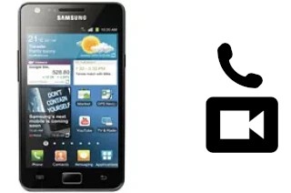 Passez des appels vidéo avec un Samsung Galaxy S II 4G I9100M