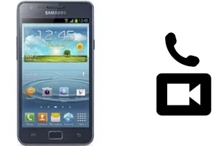 Passez des appels vidéo avec un Samsung I9105 Galaxy S II Plus