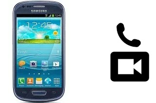 Passez des appels vidéo avec un Samsung I8190 Galaxy S III mini