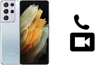 Passez des appels vidéo avec un Samsung Galaxy S21 Ultra 5G