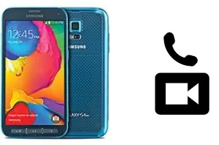 Passez des appels vidéo avec un Samsung Galaxy S5 Sport