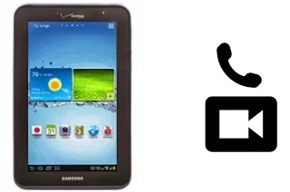 Passez des appels vidéo avec un Samsung Galaxy Tab 2 7.0 I705