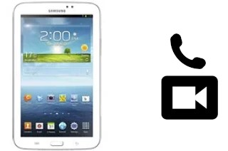 Passez des appels vidéo avec un Samsung Galaxy Tab 3 7.0 WiFi