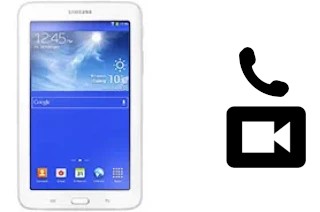 Passez des appels vidéo avec un Samsung Galaxy Tab 3 lite