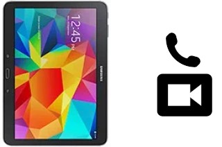 Passez des appels vidéo avec un Samsung Galaxy Tab 4 10.1