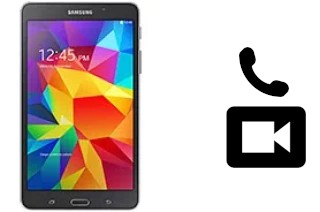 Passez des appels vidéo avec un Samsung Galaxy Tab 4 7.0