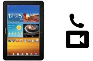 Passez des appels vidéo avec un Samsung Galaxy Tab 8.9 P7310