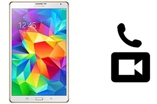 Passez des appels vidéo avec un Samsung Galaxy Tab S 8.4 LTE