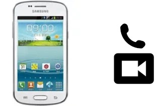 Passez des appels vidéo avec un Samsung Galaxy Trend II Duos S7572