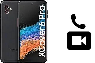 Passez des appels vidéo avec un Samsung Galaxy Xcover6 Pro