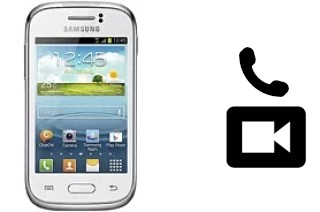 Passez des appels vidéo avec un Samsung Galaxy Young S6310