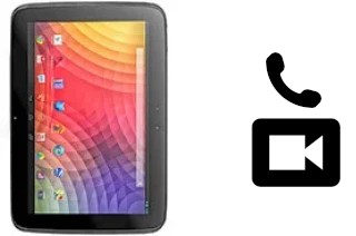 Passez des appels vidéo avec un Samsung Google Nexus 10 P8110