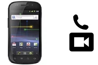 Passez des appels vidéo avec un Samsung Google Nexus S