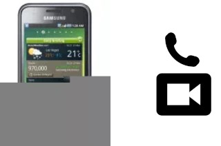 Passez des appels vidéo avec un Samsung I9001 Galaxy S Plus