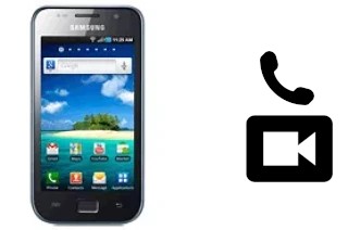 Passez des appels vidéo avec un Samsung I9003 Galaxy SL