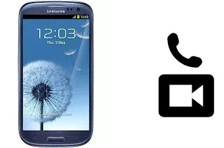 Passez des appels vidéo avec un Samsung I9305 Galaxy S III