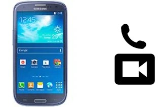 Passez des appels vidéo avec un Samsung I9301I Galaxy S3 Neo