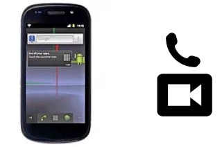 Passez des appels vidéo avec un Samsung Google Nexus S I9020A