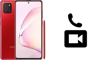 Passez des appels vidéo avec un Samsung Galaxy Note10 Lite