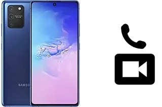 Passez des appels vidéo avec un Samsung Galaxy S10 Lite